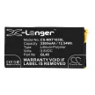 Motorola GL40 helyettesítő mobiltelefon akkumulátor (Li-Polymer, 3300mAh / 12.54Wh, 3.8V) - Utángyártott
