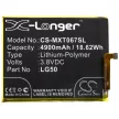 Motorola LG50 helyettesítő mobiltelefon akkumulátor (Li-Polymer, 4900mAh / 18.62Wh, 3.8V) - Utángyártott
