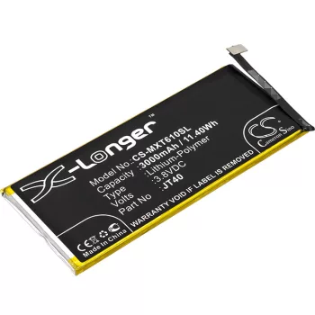   Motorola JT40 helyettesítő mobiltelefon akkumulátor (Li-Polymer, 3000mAh / 11.4Wh, 3.8V) - Utángyártott