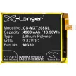 Motorola MG50 helyettesítő mobiltelefon akkumulátor (Li-Polymer, 4900mAh / 18.96Wh, 3.87V) - Utángyártott