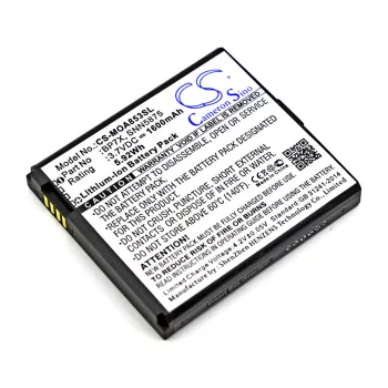   Motorola BP7X helyettesítő mobiltelefon akkumulátor (Li-Ion, 1600mAh / 5.92Wh, 3.7V) - Utángyártott