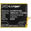 Motorola 1ICP5/66/2 helyettesítő mobiltelefon akkumulátor (Li-Polymer, 3800mAh / 14.63Wh, 3.85V) - Utángyártott