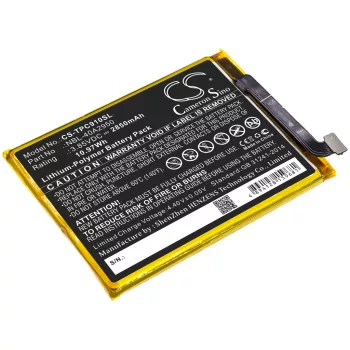   Neffos / TP-Link NBL-40A2950 helyettesítő mobiltelefon akkumulátor (Li-Polymer, 2850mAh / 10.97Wh, 3.85V) - Utángyártott