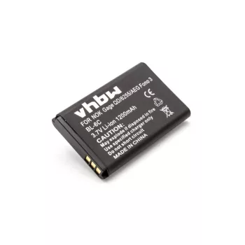   Nokia BL-6C helyettesítő mobiltelefon akkumulátor (Li-Ion, 1200mAh / 3.33Wh, 3.7V) - Utángyártott