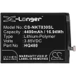 Nokia HQ480 helyettesítő mobiltelefon akkumulátor (Li-Polymer, 4400mAh / 16.94Wh, 3.85V) - Utángyártott