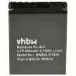 Nokia BL-4CT helyettesítő mobiltelefon akkumulátor (Li-Ion, 850mAh / 3.15Wh, 3.7V) - Utángyártott
