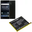 Nokia HE319 helyettesítő mobiltelefon akkumulátor (Li-Polymer, 2600mAh / 10.01Wh, 3.85V) - Utángyártott