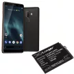 Nokia HE346 helyettesítő mobiltelefon akkumulátor (Li-Polymer, 3700mAh / 14.25Wh, 3.85V) - Utángyártott