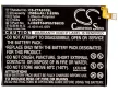 ZTE Li3925T44P8h786035 helyettesítő mobiltelefon akkumulátor (Li-Polymer, 2500mAh / 9.63Wh, 3.85V) - Utángyártott