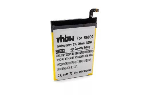 Oukitel OK1703S2205960 helyettesítő mobiltelefon akkumulátor (Li-Polymer, 6080mAh / 22.5Wh, 3.7V) - Utángyártott