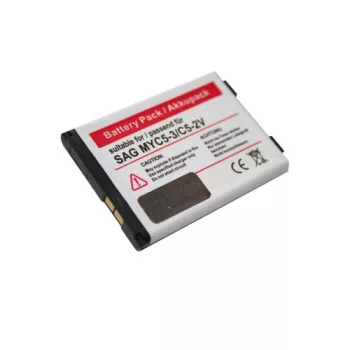   Sagem 252310505 helyettesítő mobiltelefon akkumulátor (Li-Ion, 650mAh / 2.41Wh, 3.7V) - Utángyártott