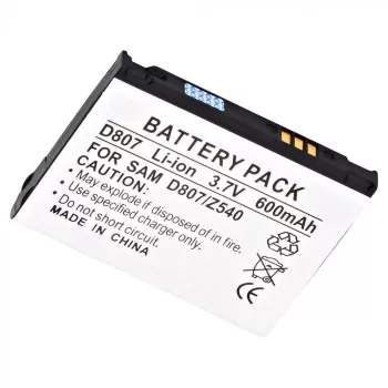   Samsung BST4048BES/STD helyettesítő mobiltelefon akkumulátor (Li-Ion, 600mAh / 2.22Wh, 3.7V) - Utángyártott