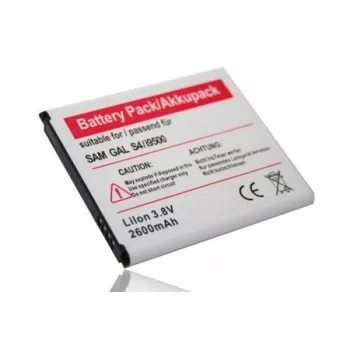   Samsung B600 helyettesítő mobiltelefon akkumulátor (Li-Ion, 2600mAh / 9.88Wh, 3.8V) - Utángyártott
