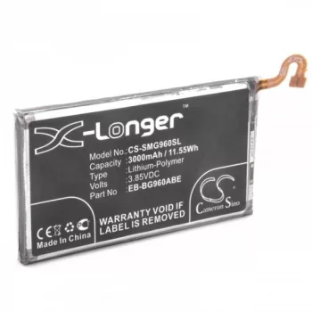   Samsung EB-BG960ABE helyettesítő mobiltelefon akkumulátor (Li-Polymer, 3000mAh / 11.55Wh, 3.85V) - Utángyártott