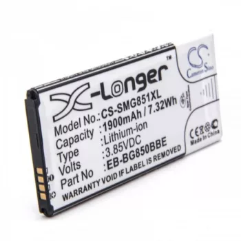   Samsung EB-BG850BBC helyettesítő mobiltelefon akkumulátor (Li-Ion, 1900mAh / 7.32Wh, 3.85V) - Utángyártott