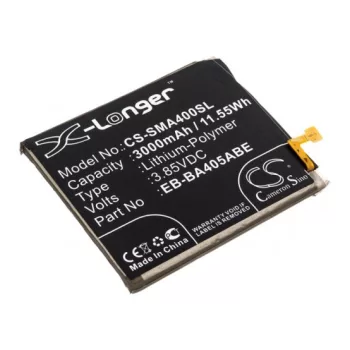  Samsung EB-BA405ABE helyettesítő mobiltelefon akkumulátor (Li-Polymer, 3000mAh / 11.55Wh, 3.85V) - Utángyártott