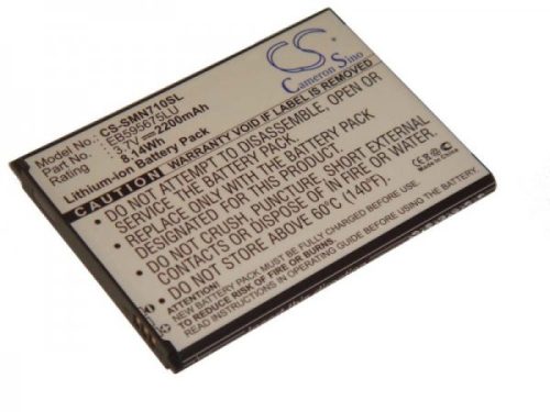 Samsung EB595675LU helyettesítő mobiltelefon akkumulátor (Li-Ion, 2200mAh / 8.14Wh, 3.7V) - Utángyártott