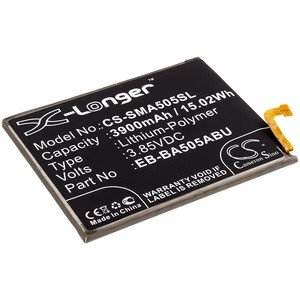 Samsung EB-BA505ABN helyettesítő mobiltelefon akkumulátor (Li-Polymer, 3900mAh / 15.02Wh, 3.9V) - Utángyártott