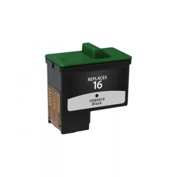   Lexmark 10N0016, 10N0217, 16, 17 helyettesítő tinta patron (Fekete) - Utángyártott