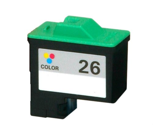 Lexmark 10N0026, 10N0227, 26, 27 helyettesítő tinta patron (Cián / Magenta / Sárga) - Utángyártott