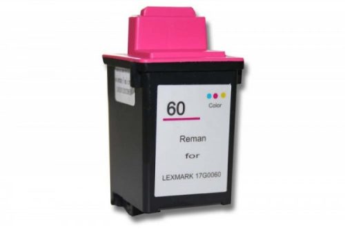 Lexmark 17G0060, 60 helyettesítő tinta patron (Cián / Magenta / Sárga) - Utángyártott