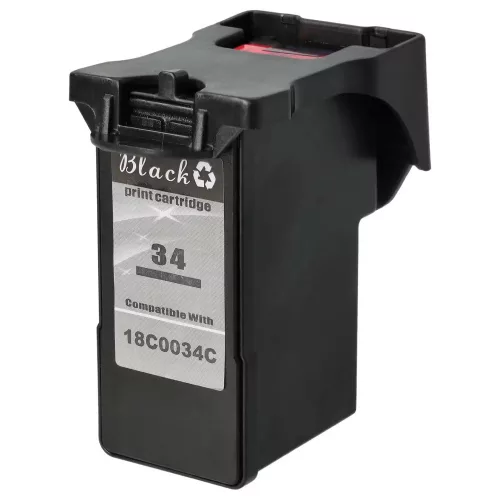 Lexmark 18C0032, 18C0034, 32, 34 helyettesítő tinta patron (Fekete) - Utángyártott