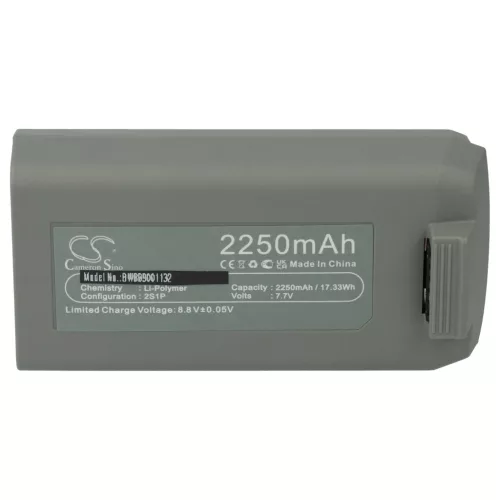 DJI CP.MA.00000326.01 helyettesítő drón akkumulátor (Li-Polymer, 7.7V, 2250mAh / 17.33Wh, Szürke) - Utángyártott