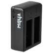 Qumox Sport Camera SJ6000 készülékhez dupla töltőállomás (4.2V, 0.75 A) - Utángyártott
