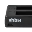 Qumox Sport Camera SJ6000 készülékhez dupla töltőállomás (4.2V, 0.75 A) - Utángyártott