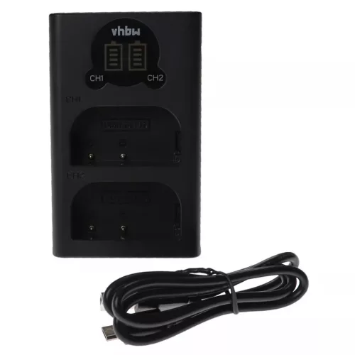 Panasonic Lumix DMC-GH4R készülékhez dupla töltőállomás (8.4V, 0.7 A) - Utángyártott