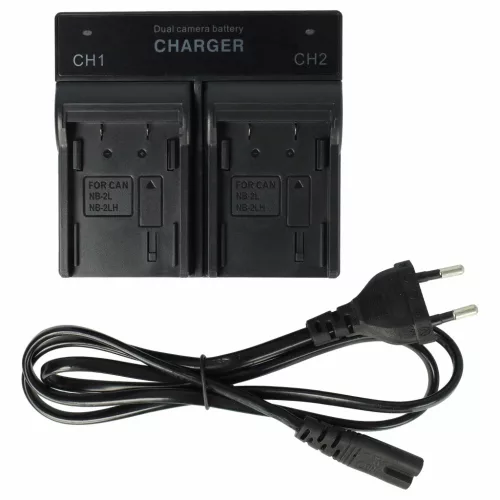 Canon Batteriegriff BG-E7 készülékhez dual töltő szett (8.4V, 0.9 A) - Utángyártott