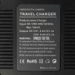 Canon Batteriegriff BG-E7 készülékhez dual töltő szett (8.4V, 0.9 A) - Utángyártott