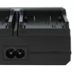 Canon Batteriegriff BG-E7 készülékhez dual töltő szett (8.4V, 0.9 A) - Utángyártott