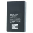 Canon PowerShot SX510 HS készülékhez dupla töltőállomás LCD kijelzővel (4.2V, 0.5 A) - Utángyártott