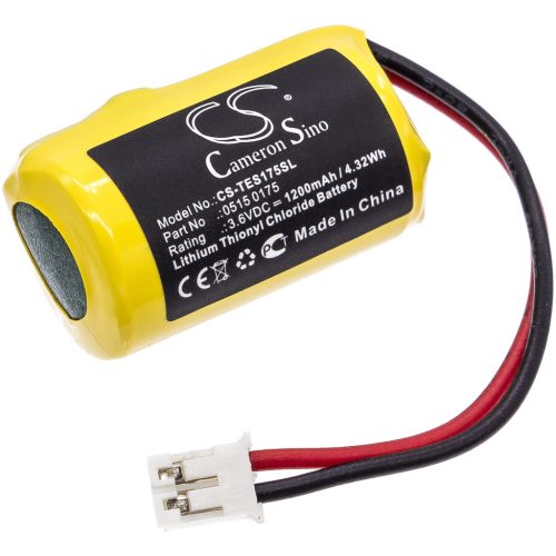 Testo 0515 0175 helyettesítő akkumulátor (Li-SOCl2, 3.6V, 1200mAh / 4.32Wh) - Utángyártott