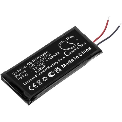 Huawei HB351329ECW helyettesítő akkumulátor (Li-Polymer, 3.82V, 100mAh / 0.38Wh) - Utángyártott