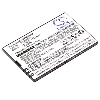   Swisstone RCB06S01 helyettesítő mobiltelefon akkumulátor (Li-Ion, 3.7V, 950mAh / 3.52Wh) - Utángyártott
