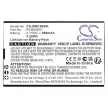 Swisstone RCB06S01 helyettesítő mobiltelefon akkumulátor (Li-Ion, 3.7V, 950mAh / 3.52Wh) - Utángyártott