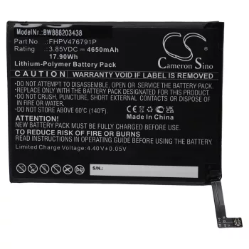   Wiko View 4 készülékhez mobiltelefon akkumulátor (Li-Polymer, 3.85V, 4650mAh / 17.9Wh) - Utángyártott