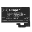 Google GMF5Z helyettesítő mobiltelefon akkumulátor (Li-Polymer, 3.85V, 4900mAh / 18.87Wh) - Utángyártott