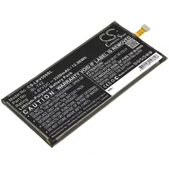  LG BL-T42 helyettesítő mobiltelefon akkumulátor (Li-Polymer, 3.87V, 3350mAh / 12.96Wh) - Utángyártott