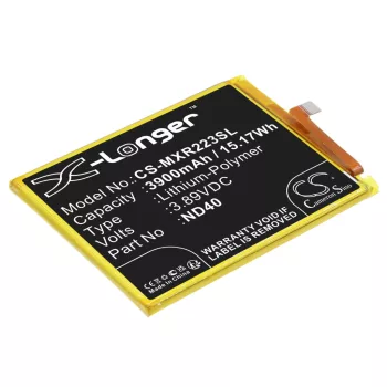   Motorola SB18D34507 helyettesítő mobiltelefon akkumulátor (Li-Polymer, 3.89V, 3900mAh / 15.17Wh) - Utángyártott