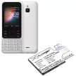 Nokia BL-4XL helyettesítő mobiltelefon akkumulátor (Li-Ion, 3.7V, 1500mAh / 5.55Wh) - Utángyártott