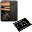 Nokia P104BMA006000 helyettesítő mobiltelefon akkumulátor (Li-Polymer, 3.85V, 3700mAh / 14.25Wh) - Utángyártott
