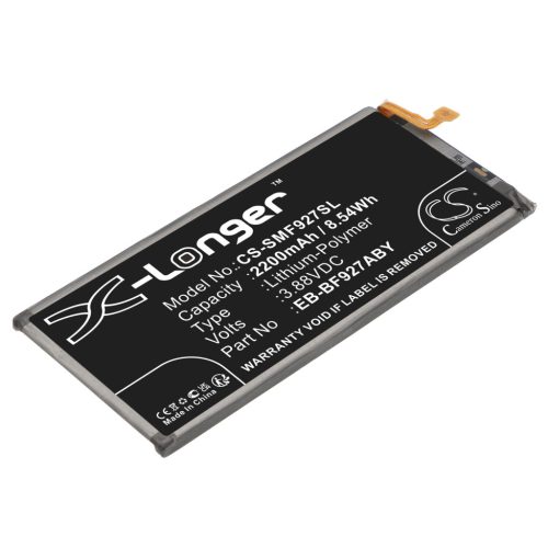 Samsung GH82-26237A helyettesítő mobiltelefon akkumulátor (Li-Polymer, 3.88V, 2200mAh / 8.54Wh) - Utángyártott