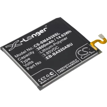   Samsung GH82-18306A helyettesítő mobiltelefon akkumulátor (Li-Polymer, 3.85V, 3800mAh / 14.63Wh) - Utángyártott