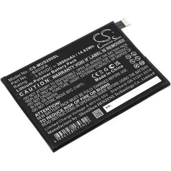  Xiaomi BS03FA helyettesítő mobiltelefon akkumulátor (Li-Polymer, 3.85V, 3800mAh / 14.63Wh) - Utángyártott