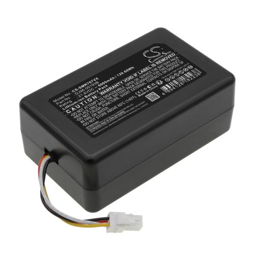 Samsung DJ96-00193F, VCA-RBT72 helyettesítő akkumulátor (Li-Ion, 21.6V, 6000mAh / 129.6Wh) - Utángyártott