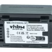 Panasonic VW-VBT190 helyettesítő fényképezőgép akkumulátor (Li-Ion, 3.6V, 1600mAh / 5.76Wh) - Utángyártott