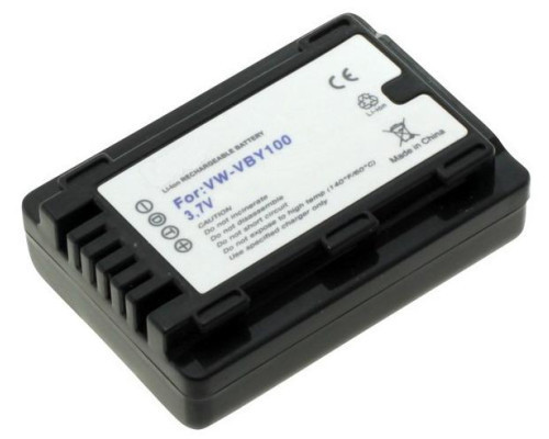 Panasonic VW-VBL090 helyettesítő fényképezőgép akkumulátor (Li-Ion, 3.7V, 850mAh / 3.1Wh) - Utángyártott